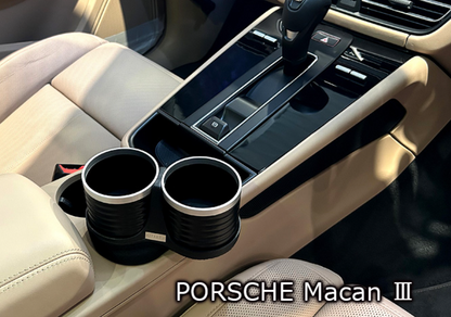 ALCABO Porsche MacanⅠ.Ⅱ.Ⅲ (95B) 専用ドリンクホルダー